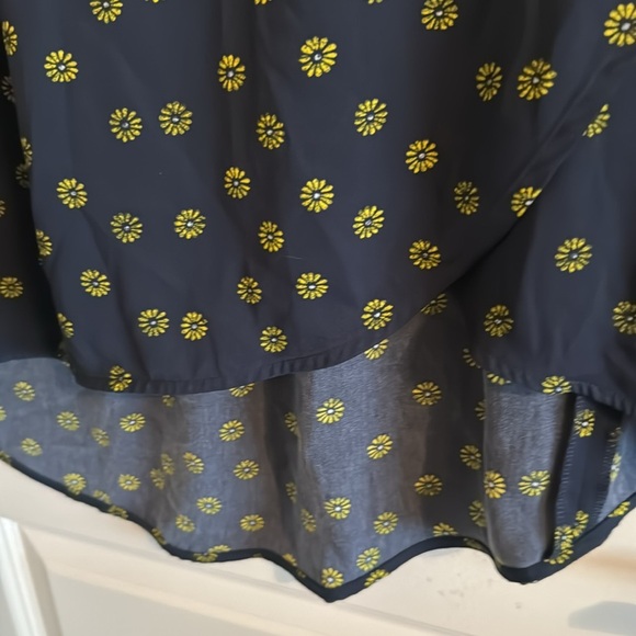 J. Crew Floral Faux Wrap Midi Skirt, Size small - Picture 11 of 12